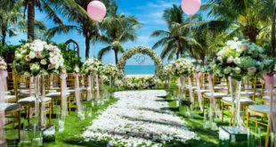Цветочные композиции на свадьбе