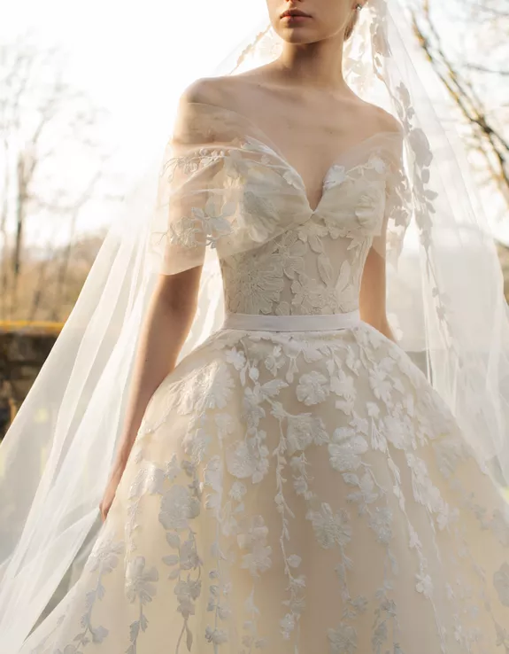 Новые свадебные платья Elie Saab