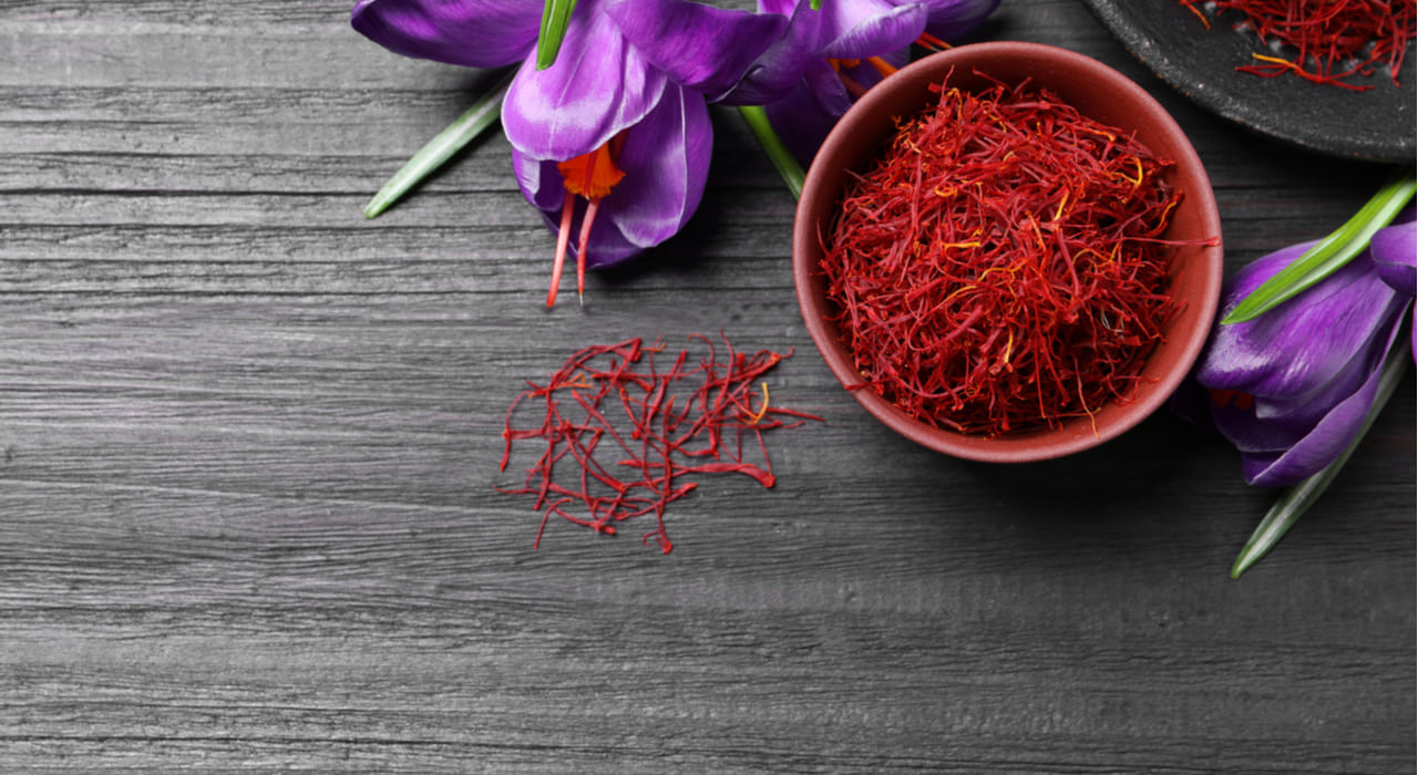 Saffron on Table HD