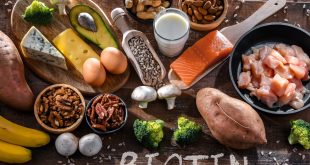 Продукты, богатые биотином, способствующие здоровому метаболизму и улучшающие состояние кожи и волос.