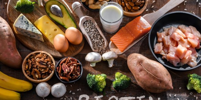 Продукты, богатые биотином, способствующие здоровому метаболизму и улучшающие состояние кожи и волос.